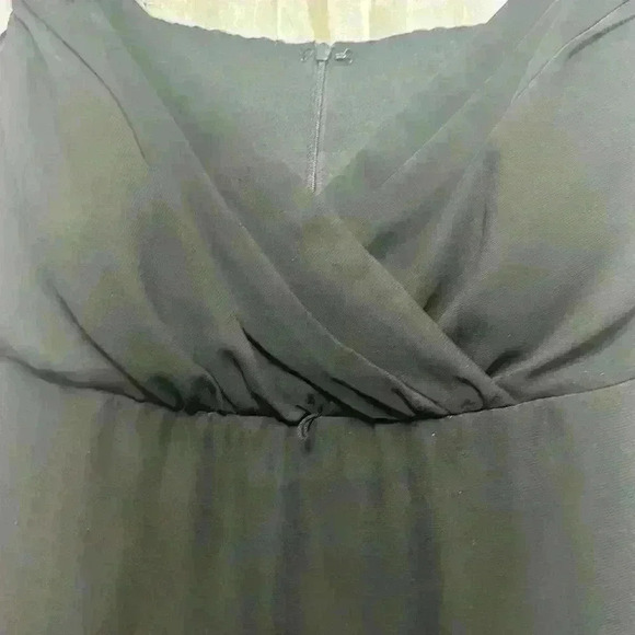 Formal Black Lined Dress EUC. Size 18W Item# 2F - Picture 2 of 7